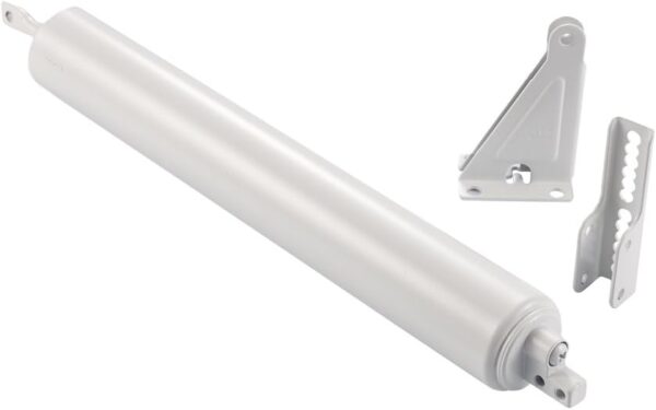 White standard duty storm door closer