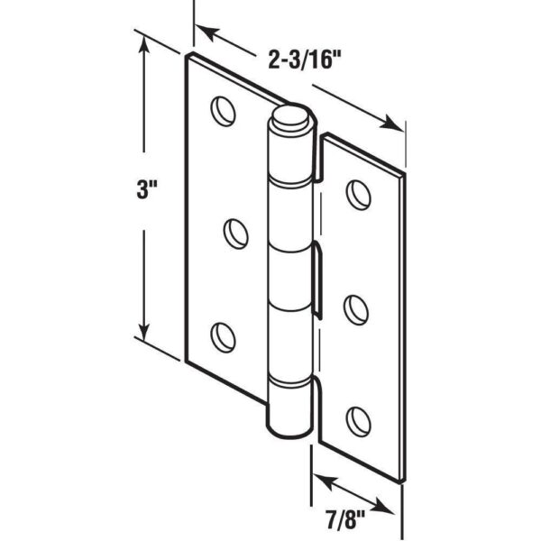 Brass oilite bearings, pack of 2 - Image 2