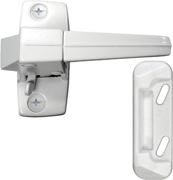 Storm door inside latch & strike