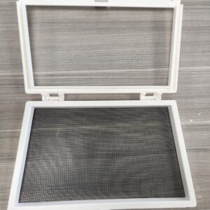 12c006-wh2 white scrn wicket w-cloth