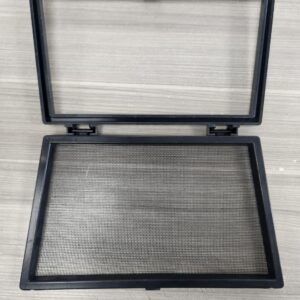 12c006-bl2 black scrn wicket w-cloth