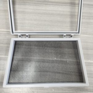 12c006-gr2 grey scrn wicket w-cloth